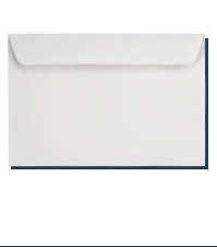 Image of a 6x9 white envelope for mailing small books from InSight Books