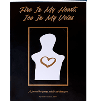 Image of book Fire In My Heart Ice in My Veins: A Journal for Teenagers Experiencing Loss