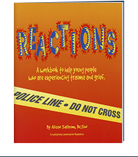 Image of book Reactions: A Workbook to Help Young People Who Are Experiencing Trauma and Grief